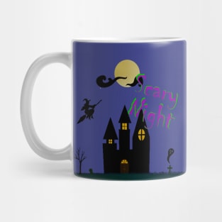 Scary Night Castle Mug